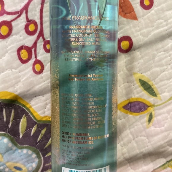 Bath & Body Works: At The Beach Fine Fragrance Mist - Picture 3 of 3